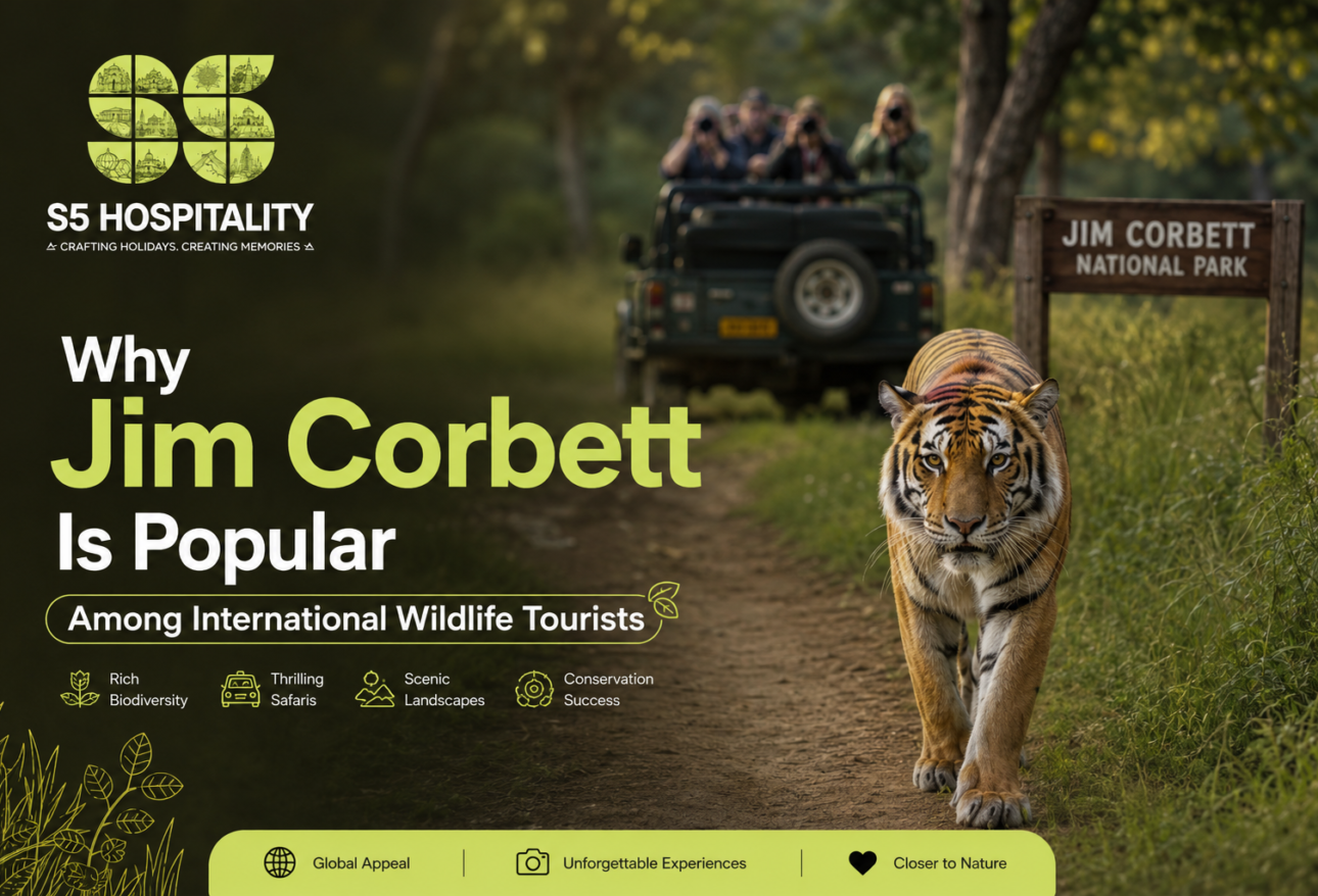 Why Jim Corbett Is Popular Among International Wildlife Tourist
